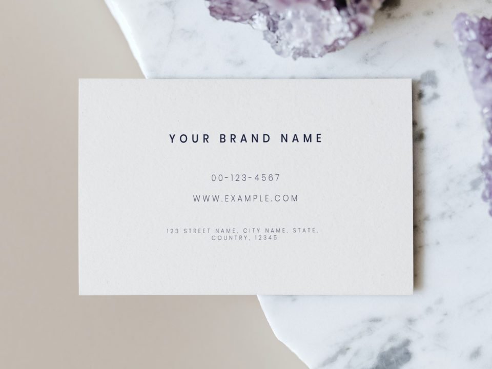 What Information to Put on a Business Card