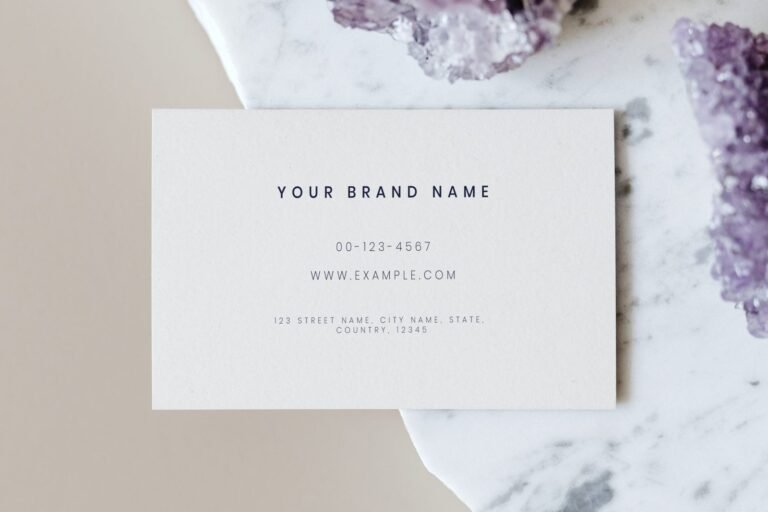 What Information to Put on a Business Card